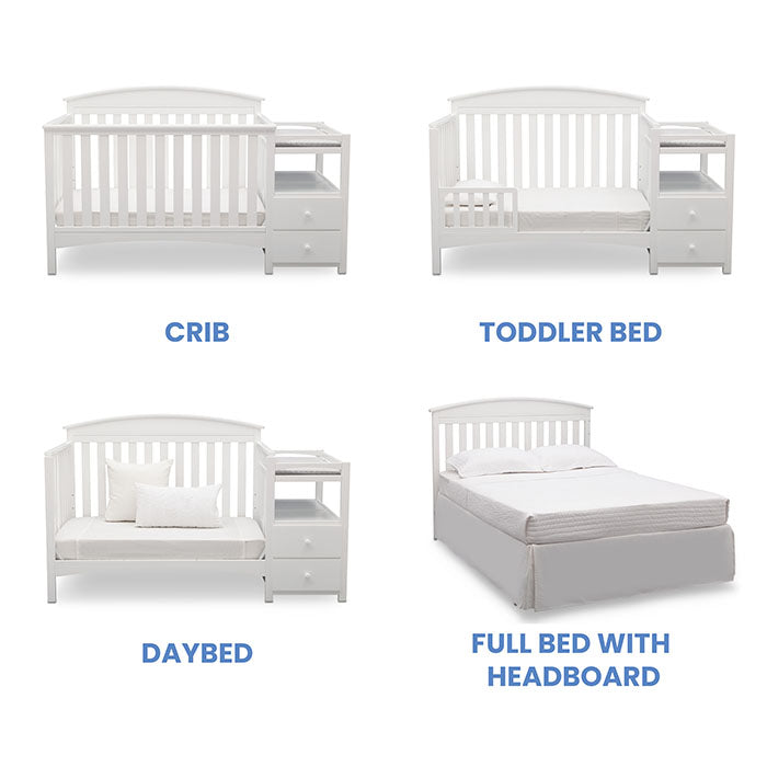 Delta Children Abby Crib N Changer - Main Image