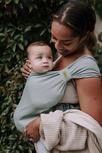 Boba Bliss Baby Carrier in Sea Mist