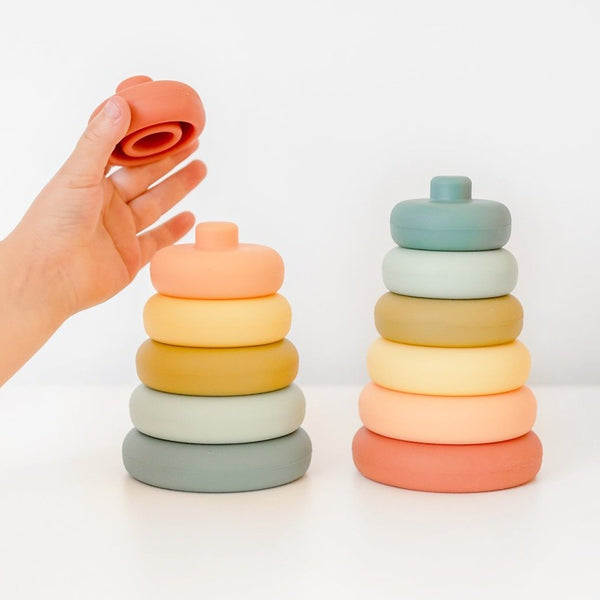 OB Silicone Stacker Tower | Cherry