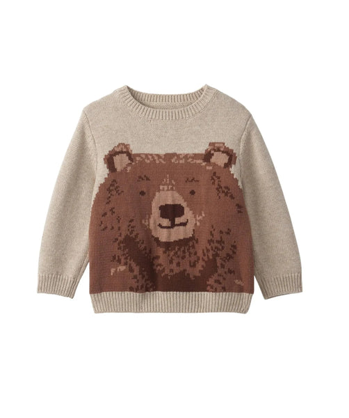 Hatley- Big Bear Crew Neck Knit Sweater