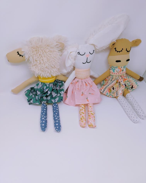 Pops of Whimsy Doll - Bunny
