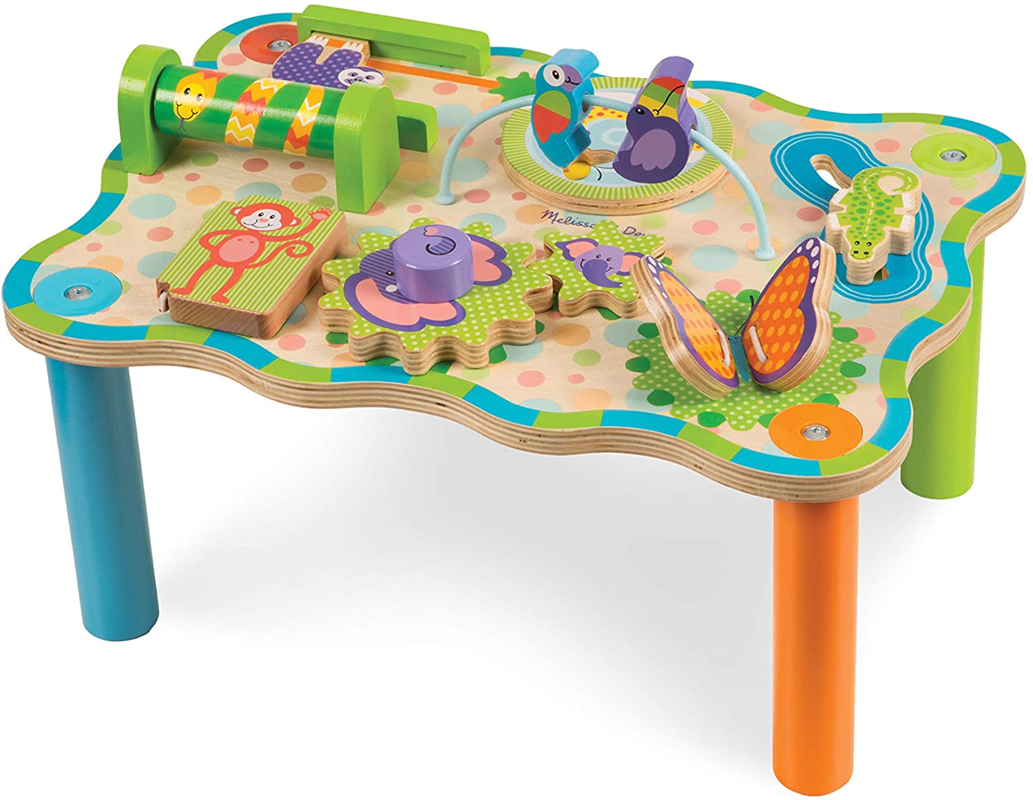 First Play Jungle Activity Table - Melissa & Doug - Dancing Bear Toys