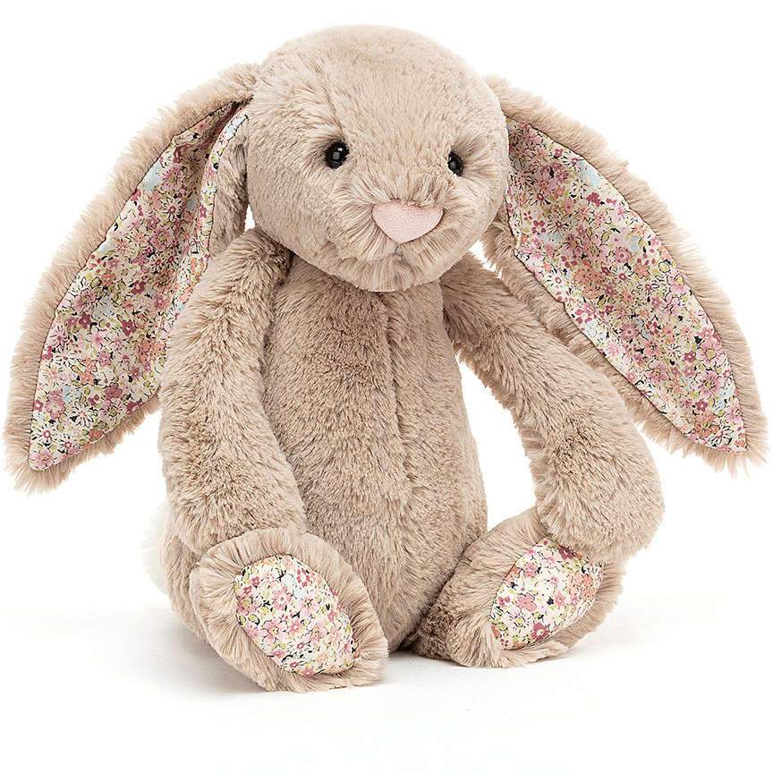  Blossom Bea Beige Bunny ベージュ花柄 Jellycat Blossom Bea Beige Bunny – Crib & Kids