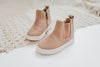 Consciously Baby Waxed Leather Chelsea Boot | Color 'Antelope Pink'