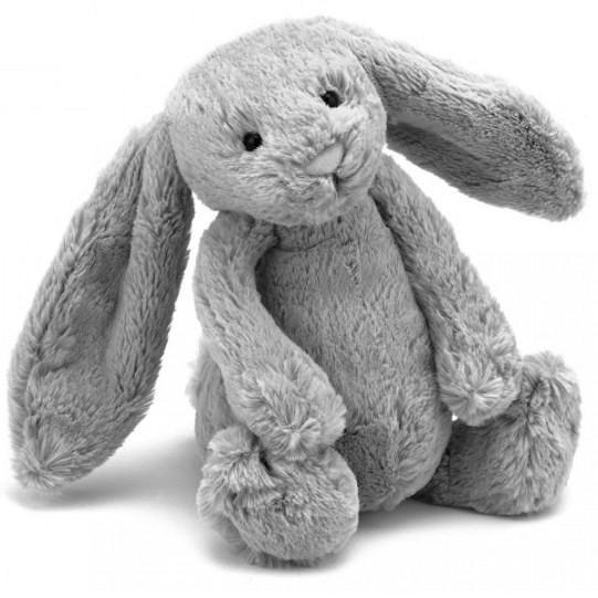 Jellycat Bashful Bunny Grey – Crib Kids