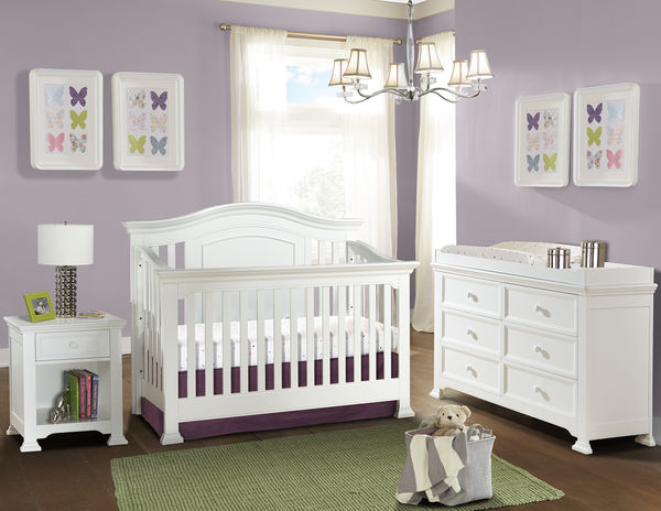 Avalon Crib and Dresser Set