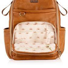 Boss Plus™ Large Diaper Bag Backpack Cognac