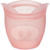 Zip Top Snack Container Pig