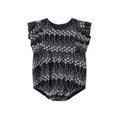 Vignette Miranda Bubble | Navy Embroidery