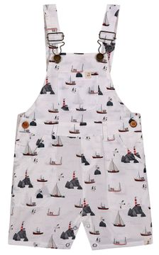 Me & Henry Galleon Woven Overalls | Boats