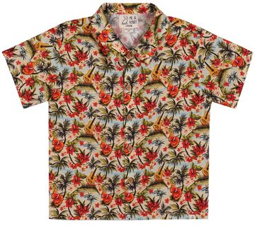 Me & Henry Maui Printed Woven Shirt | Hawaiian Music