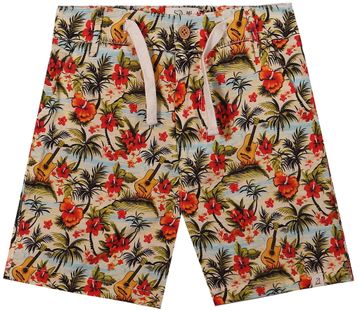 Me & Henry Mahalo Printed Woven Shorts | Hawaiian Music