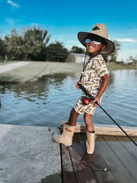 Fletch Wishin I Was Fishin 2 Piece Shorts Set