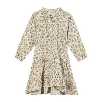 Vignette Denver Dress | Gold Floral