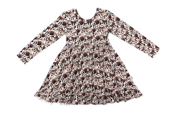 Fletch Game Day Blooms Twirl Dress