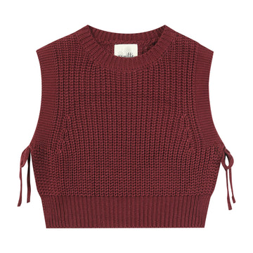Vignette Lily Sweater Vest | Berry