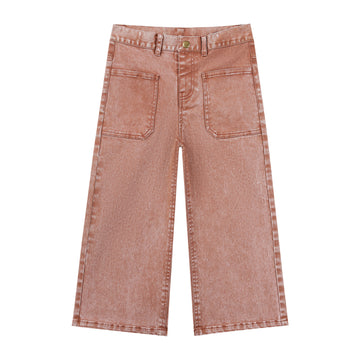 Vignette Dahlia Wide Leg Jeans | Pumpkin