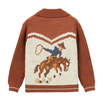 Me & Henry Yeehaw Cardigan | Cowboy Cardigan