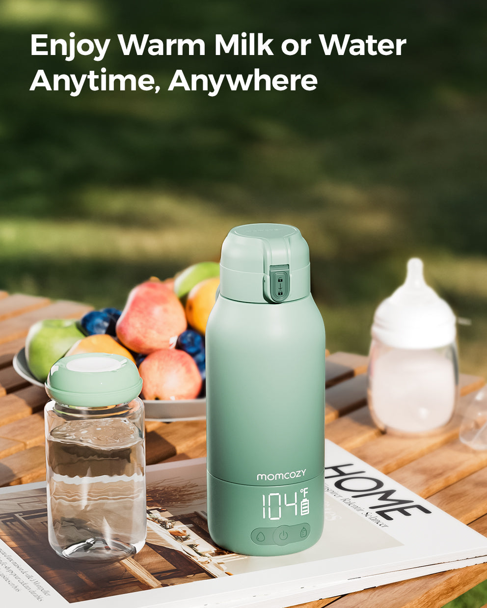 Momcozy Superfast Portable Baby Bottle Warmer for Travel