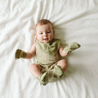 STAY ON BABY MITTS | ARTICHOKE