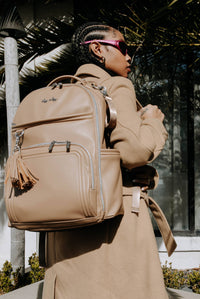 Chai Latte Boss Plus™ Backpack Diaper Bag