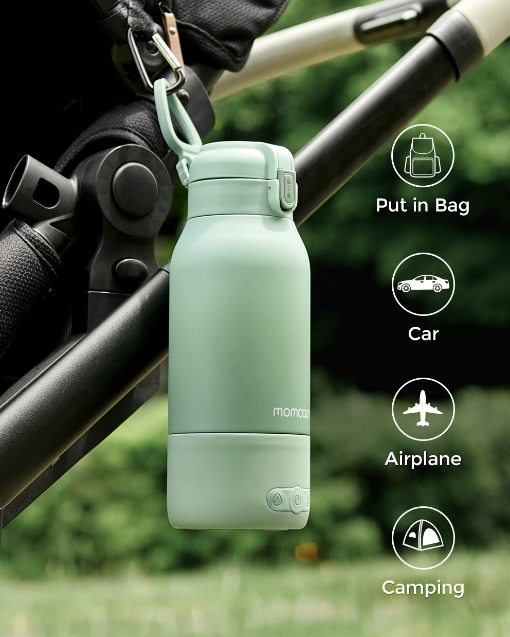 Momcozy Superfast Portable Baby Bottle Warmer for Travel