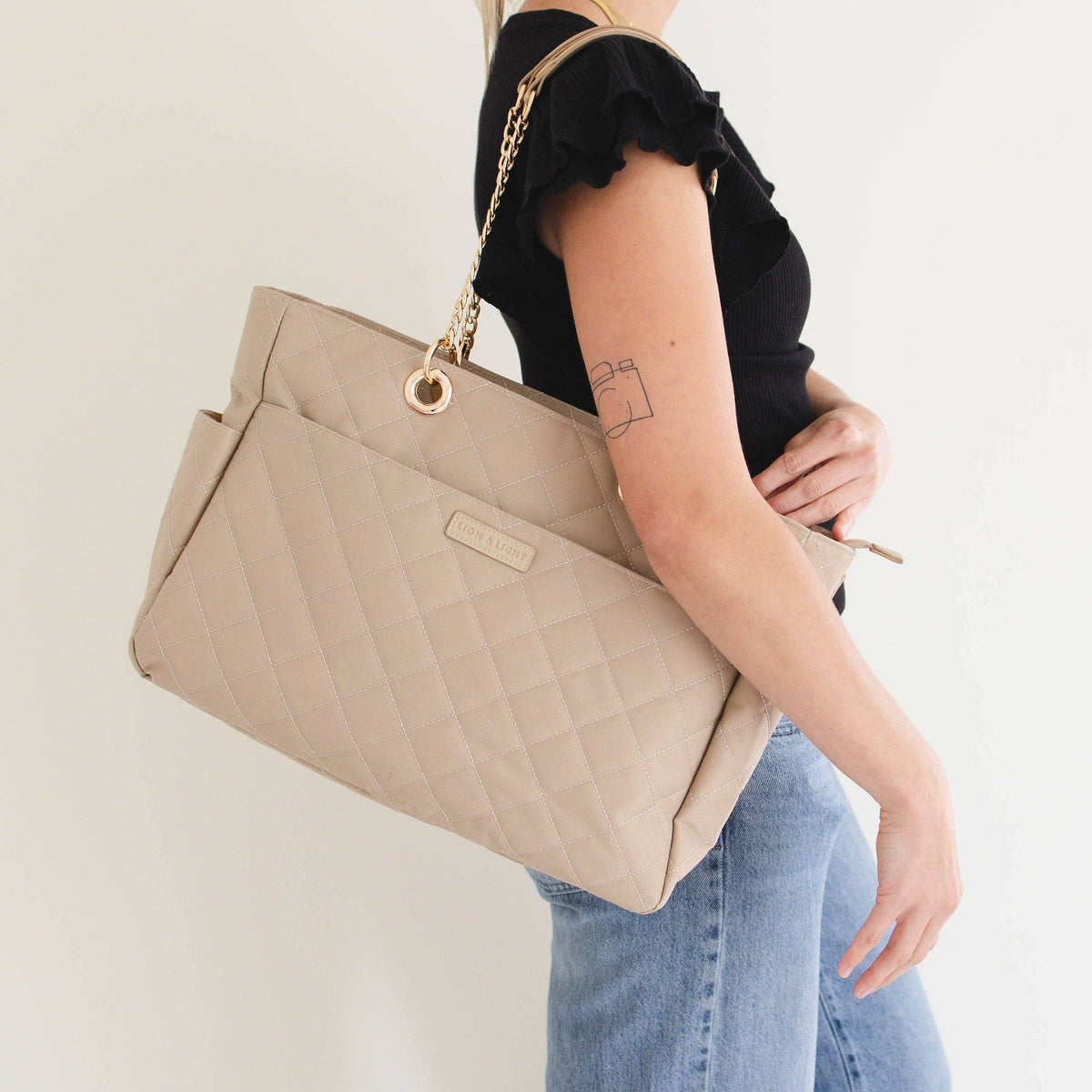 Essential Carryall Tote with Removable Diaper Clutch