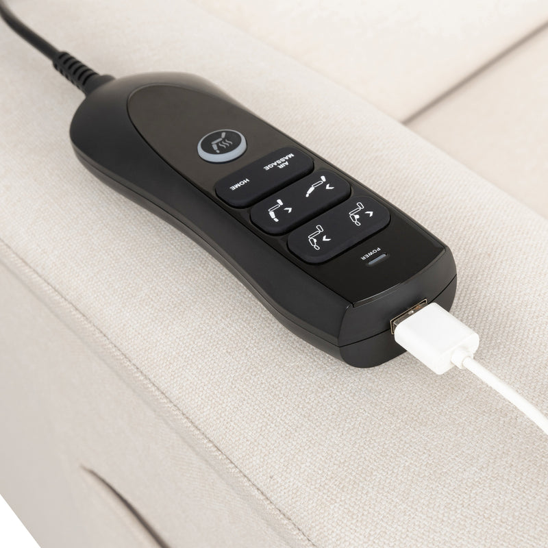 Namesake Willa Deluxe Power Recliner and Swivel Glider with Heat + Massage