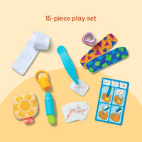 Melissa & Doug Boo-Boos & Bandages Reusable Play Set