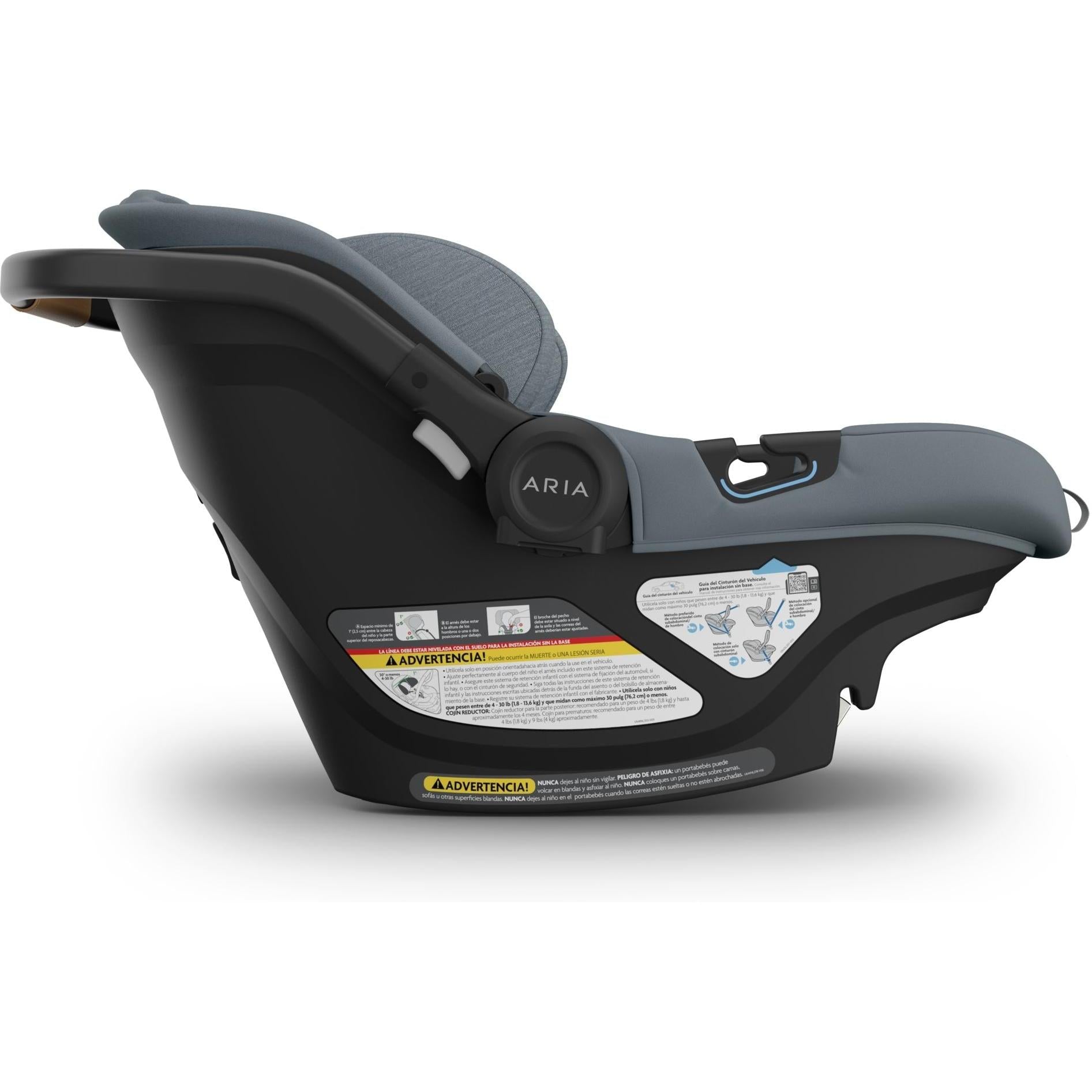 uppababy aria newborn insert UPPAbaby Aria V2 Infant Car Seat + Base – Crib & Kids
