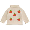 Mud Pie Mini Pumpkin Rollneck Sweater