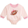 Mud Pie Sequin Football Bubble