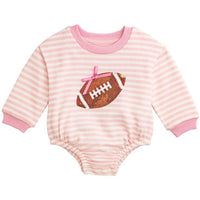 Mud Pie Sequin Football Bubble
