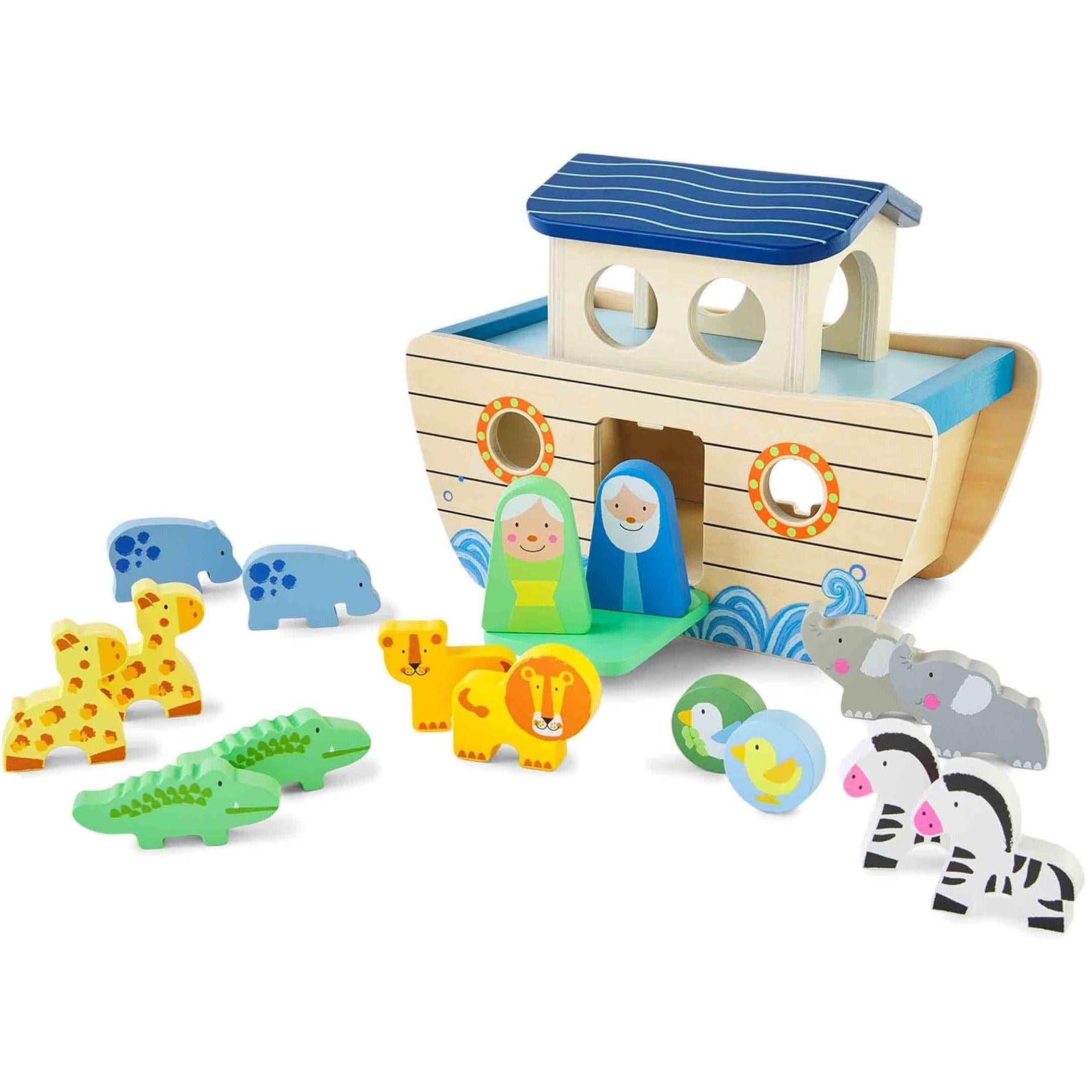 Mud Pie Noah'S Ark Shape Sorter Set