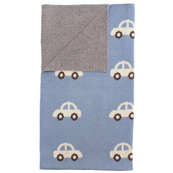Mud Pie Car Knit Blanket