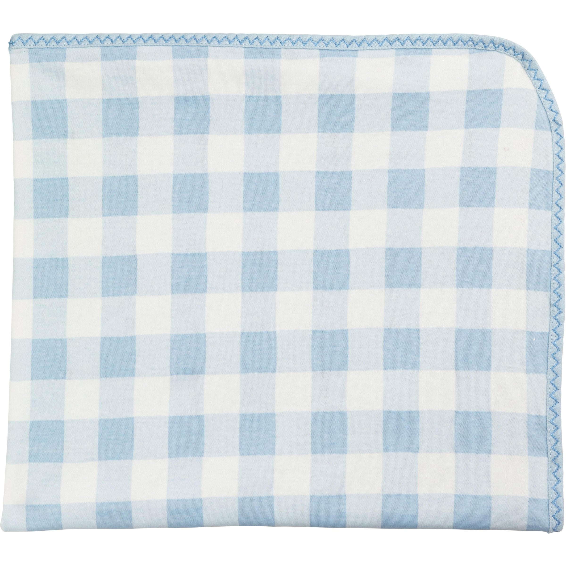 Mud Pie Boy Gingham Arrival Blanket