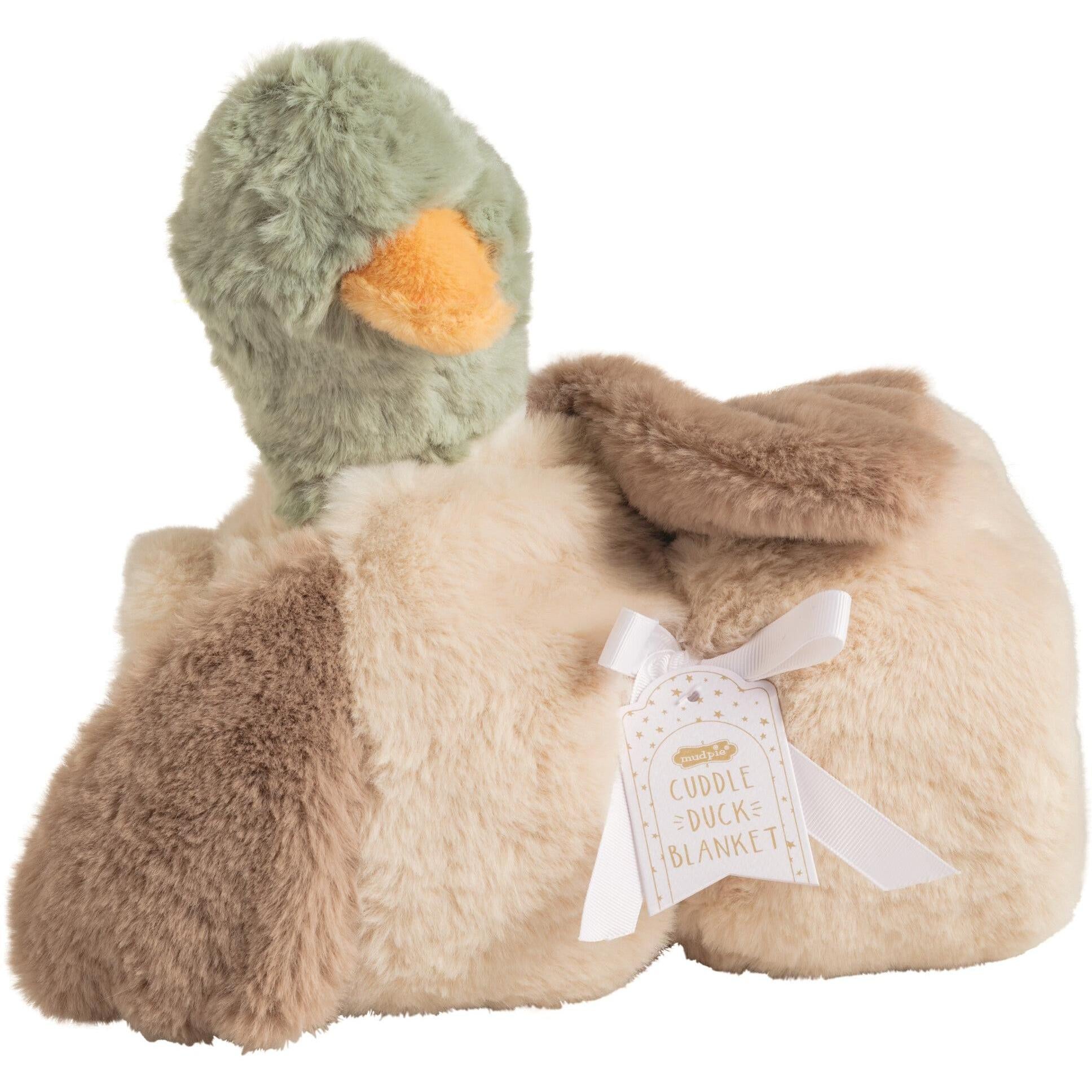 Mud Pie Cuddle Mallard Blanket