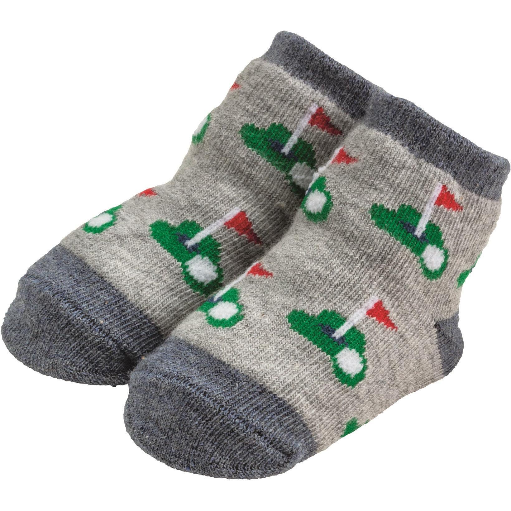 Mud Pie Scattered Golf Socks