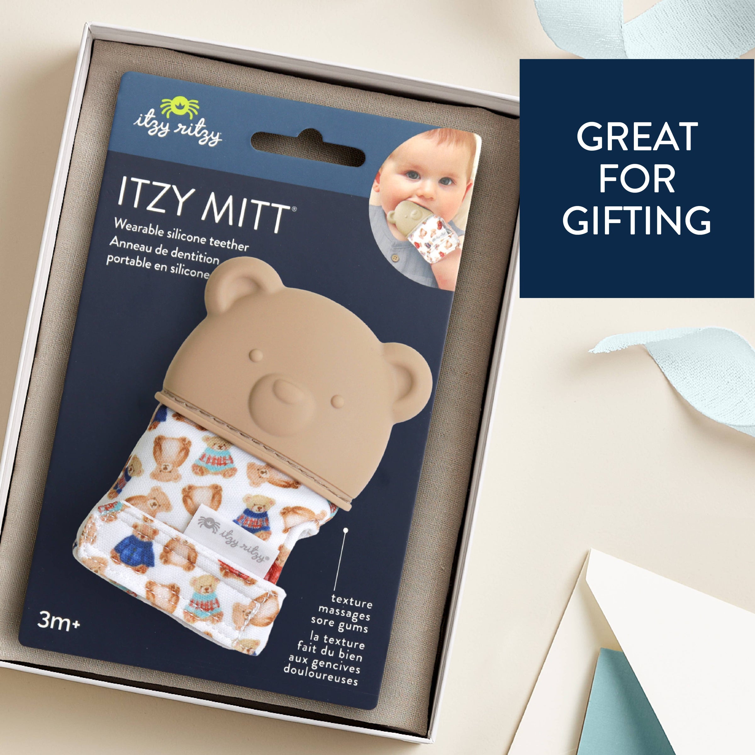 Vintage bear Itzy Mitt®