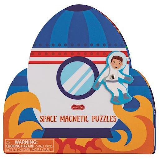Mud Pie Rocket Magnetic Puzzle Book