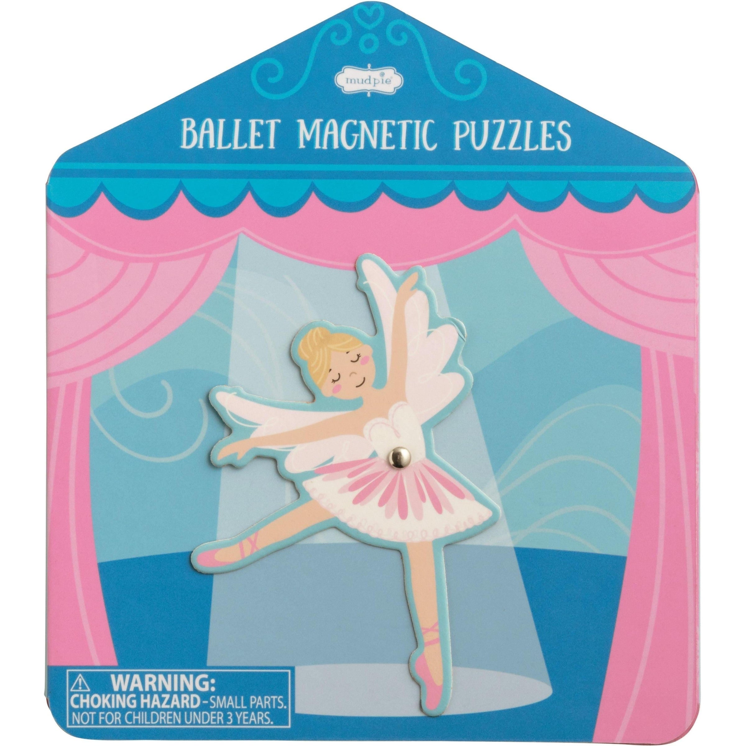 Mud Pie Recital Ballet Magnetic Puzzle Book