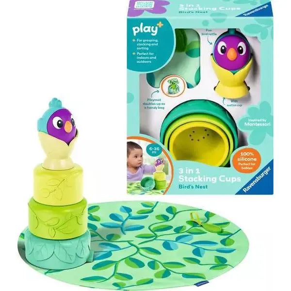 Ravensburger 3-in-1 Stacking Cups: Bird's Nest