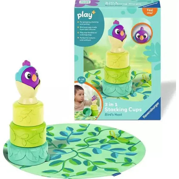 Ravensburger 3-in-1 Stacking Cups: Bird's Nest