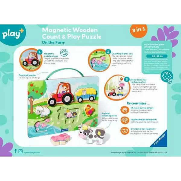 Ravensburger Wooden Puzzle On the Farm