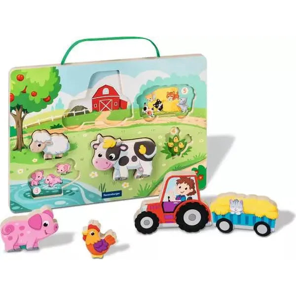 Ravensburger Wooden Puzzle On the Farm