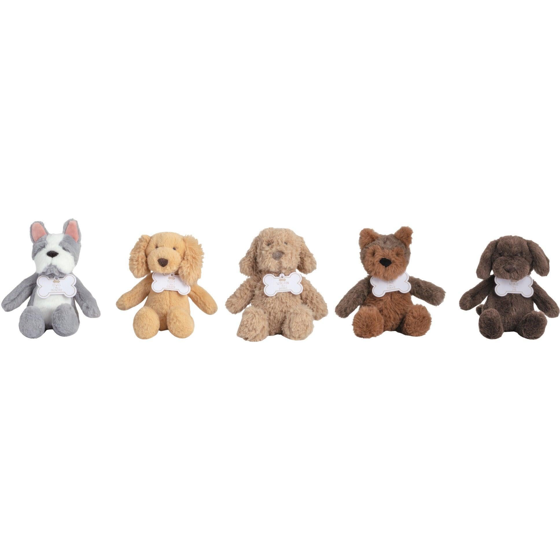Mud Pie Mini Dog Breed Plush Pals