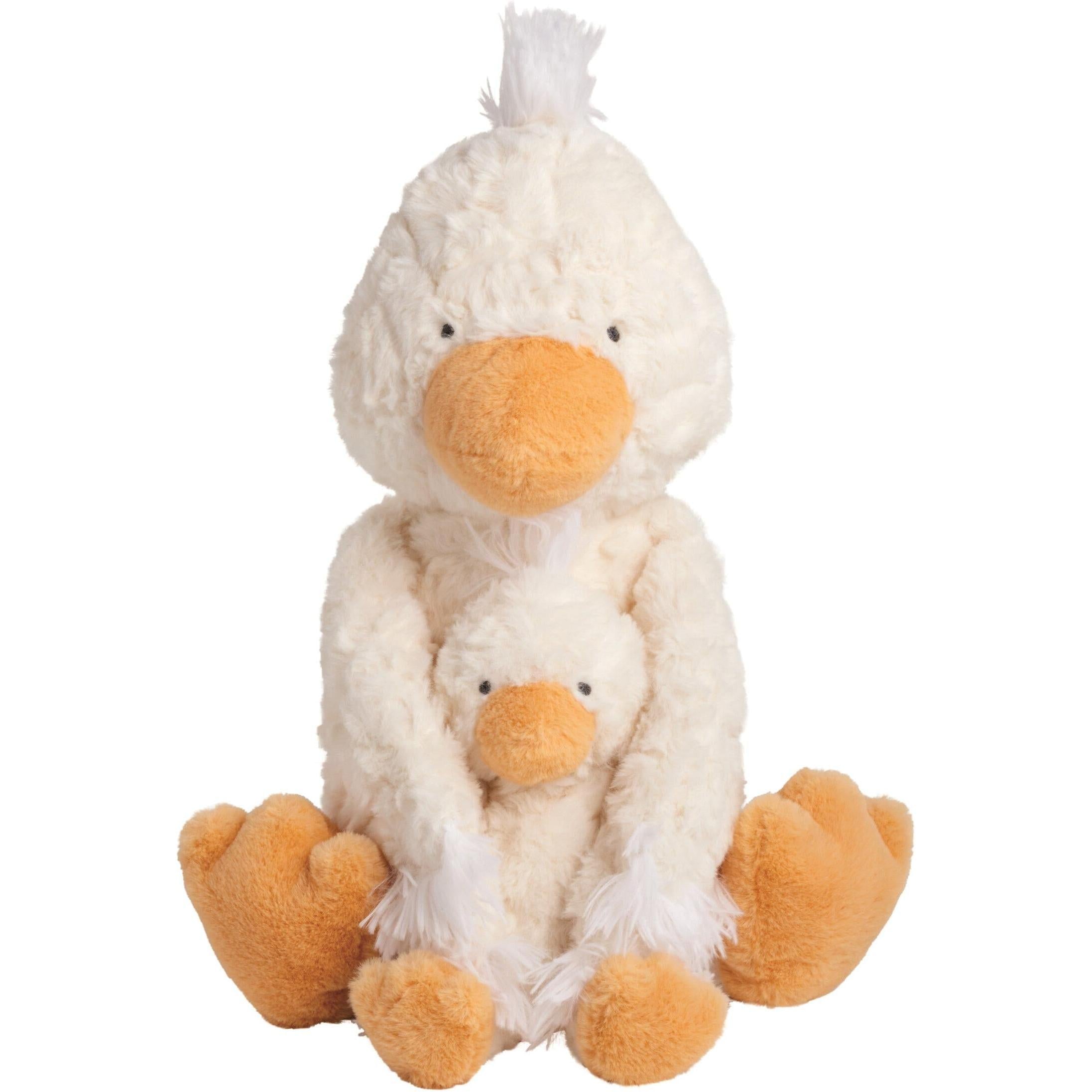 Mud Pie Mama & Baby Duck Plush Set