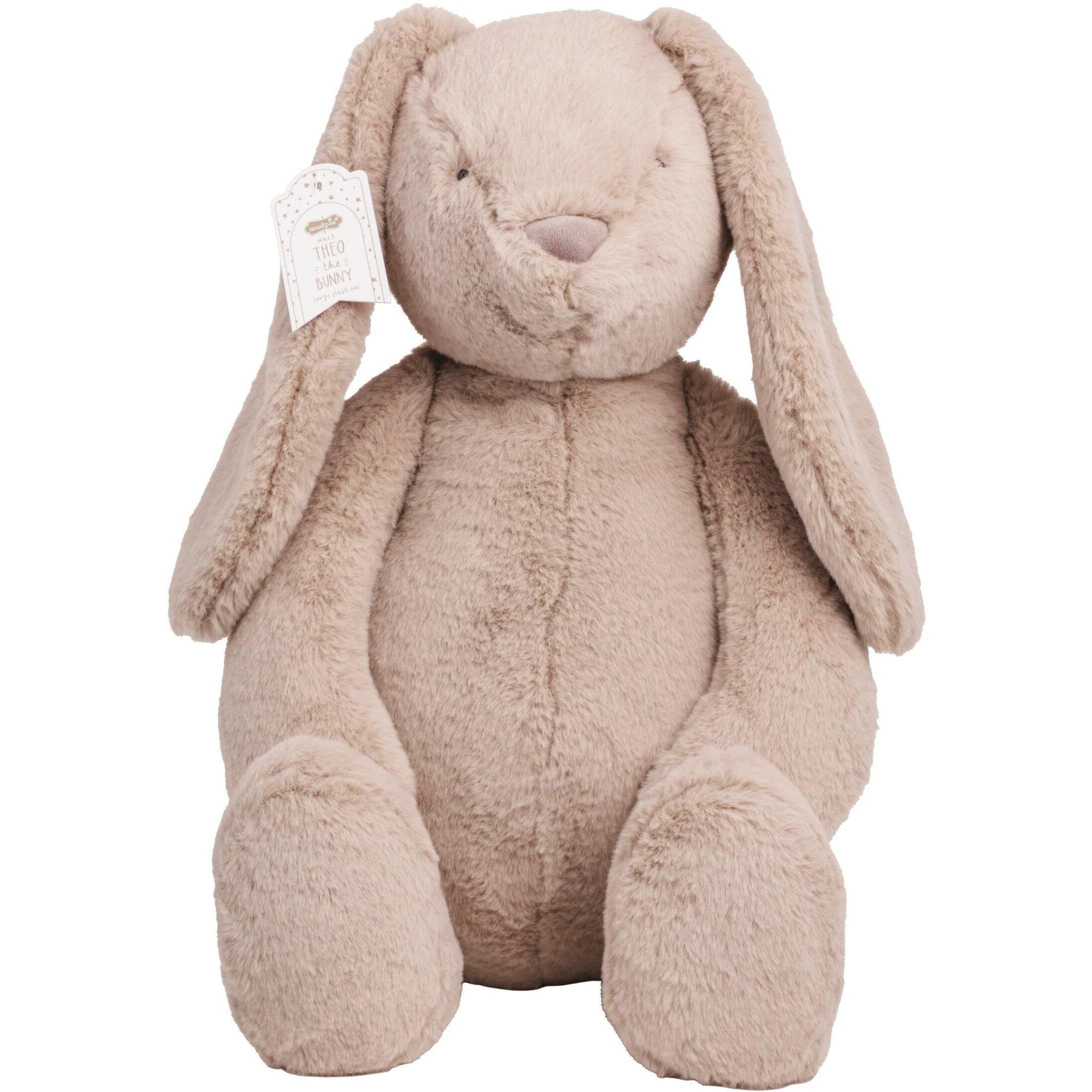 Mud Pie Theo The Tan Bunny Large Plush Pal