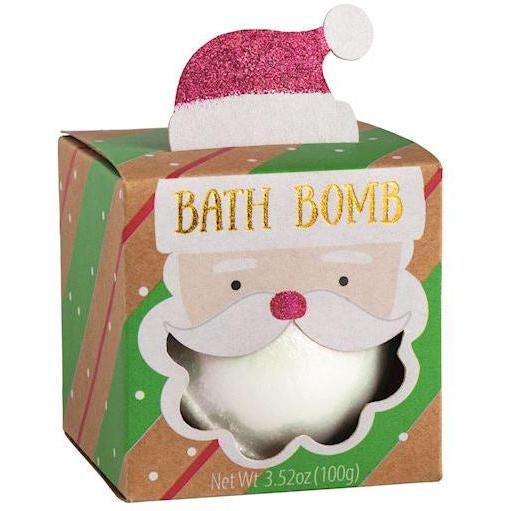 Mud Pie Red Christmas Surprise Bath Bomb