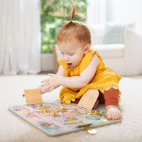 Melissa & Doug Princess Castle Latches Board